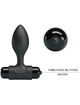Plug Anal Pretty Love Vibra Butty com Vibração Preto