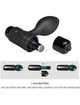 Plug Anal Pretty Love Vibra Butty com Vibração Preto