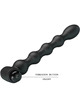 pretty love - lynn silicone anal plug 10 vibrations black