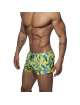 Calção de Banho Addicted Plants Short Amarelo,500111