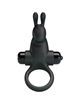 pretty love - anillo vibrador + estimulador rabbit clÍtoris 10 vibraciones negro