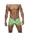 Shorts de Baño de Adictos Plantas pantalones cortos de color Amarillo,500111