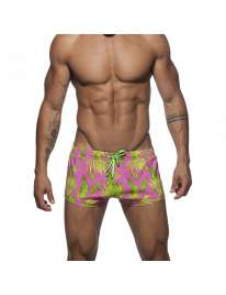 Shorts de Baño de Adictos Plantas Short Fushia,500113