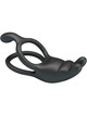 Pretty love - seth doble anillo vibrador rabbit 7 vibraciones negro