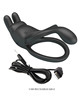 Pretty love - seth doble anillo vibrador rabbit 7 vibraciones negro