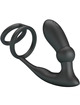 pretty love - emoni penis ring + anal plug 12 vibrations black