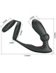 pretty love - emoni penis ring + anal plug 12 vibrations black