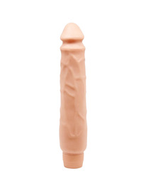 baile - jack vibrador realÍstico 26 cm natural