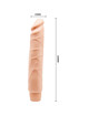 baile - jack realistic vibrator 26 cm flesh