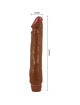 Vibrador Realístico Baile Jack Castanho 26 cm