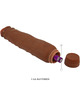Baile - jack realistic vibrator 26 cm mulatto