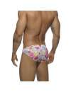 Traje De Baño Adicto Floral Digital De Bikini De Color Blanco,500116