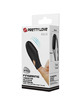 pretty love - gilo silicone finger vibrator black