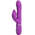 pretty love - 4 in 1 multifunction vibrator stimulator purple