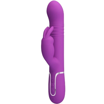 pretty love - coale 4 in 1 multifunction rabbit vibrator purple