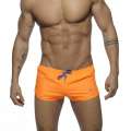 Shorts de Baño de Adictos Basic con un Mini Short de color Naranja