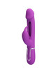 Pretty love - kampas 3 in 1 multifunction rabbit vibrator purple