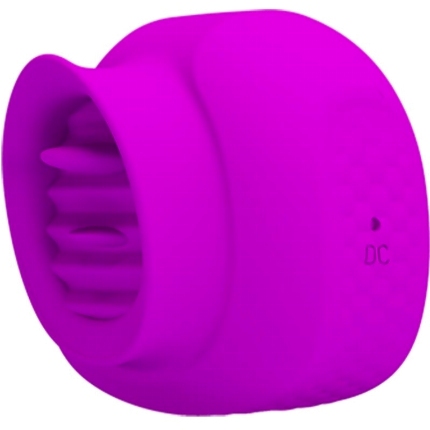 pretty love - estelle tongue clitoris stimulator 12 vibrations purple