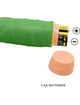 baile - bill vibrador realÍstico 22.5 cm verde