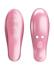 Estimulador de Mamilos Pretty Love Cailey com Vibração e Comando Rosa