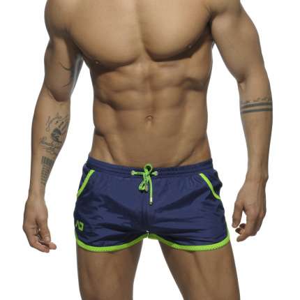 Shorts de Baño de Adictos Bailar Roca de color Azul Marino,500122