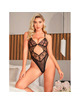 Body Subblime Kendra Renda Preta Plus Size