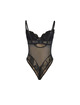 Body Subblime Koreen Renda com Fecho Preto