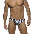 Sunga Addicted Closed Zebra Brief Preto