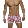 Shorts de Baño de Adictos Hawaiian pantalones cortos de color Rojo