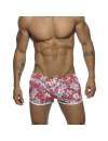 Shorts de Baño de Adictos Hawaiian pantalones cortos de color Rojo,500126