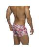 Shorts de Baño de Adictos Hawaiian pantalones cortos de color Rojo,500126