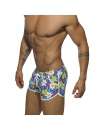 Shorts de Baño de Adictos Hawaiian pantalones cortos de color Azul Marino,500127