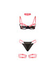 Conjunto Subblime Kimberly Rosa Neon Plus Size