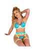 Conjunto Subblime Kylie Verde e Azul