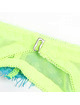 subblime - 955328 bra set with lace and garter lines green and blue l/xl