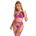 Conjunto Subblime Kylie Rosa e Roxo