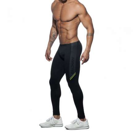 Los Leggings Adicto Medias De Negro,500132