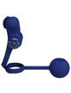 Cockring Pretty Love Remington Duplo com Plug e Vibnração Azul