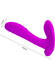 Pretty love - masajeador vibrador 12 vibraciones control remoto morado