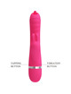 Pretty love - phoenix vibrador rabbit multifunciÓn rosa