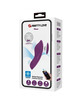 Estimulador de Clitóris Pretty Love Mane com Comando Roxo