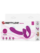 Strap On Pretty Love Valerie com Vibração Roxo