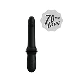 pretty love - pazuzu vibrator 3 thrust modes black