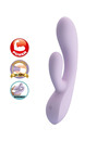 Vibrador Rabbit Pretty Love Rosolyn Roxo