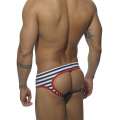 Sunga Addicted Bottomless Square Brief Marinheiro Vermelho