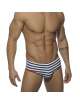 Sunga Addicted Bottomless Square Brief Marinheiro Vermelho,500130