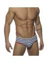 Sunga Addicted Bottomless Square Brief Marinheiro Vermelho,500130