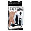 Plug com Vibração Inflatable Spincter Stretcher Preto 11 cm
