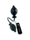 Plug con Vibración de la Pantalla Esfínter Stretcher Negro de 11 cm,242004