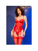 Corset Chilirose Sharon Vermelho